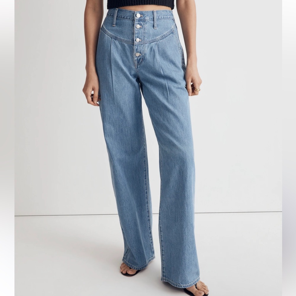 Madewell Superwide-Leg Jeans Size 27